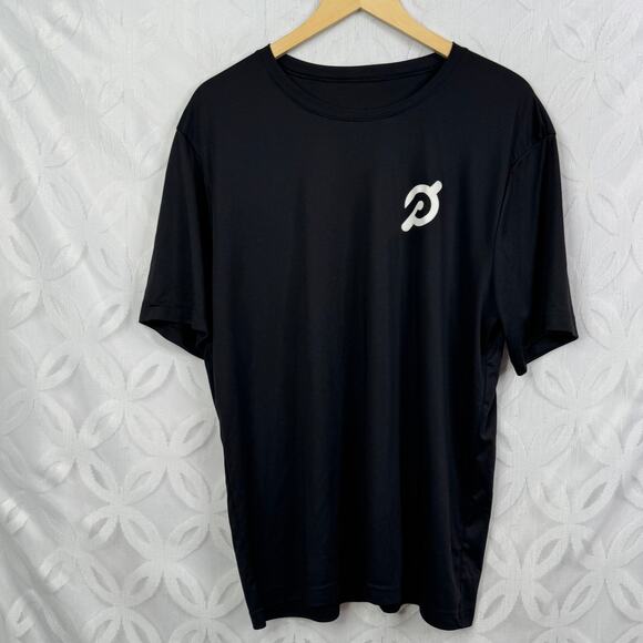 Peloton  Century Club Black Short Sleeve Tee Unisex Size XXL - Picture 2 of 3